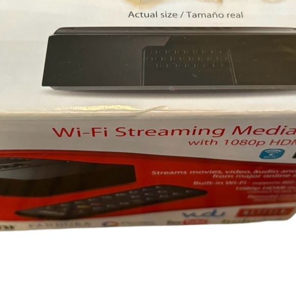 RCA WI-FI Streaming Media Player W/1080p HDMi Output Remote Control Streaming - Picture 3 of 7